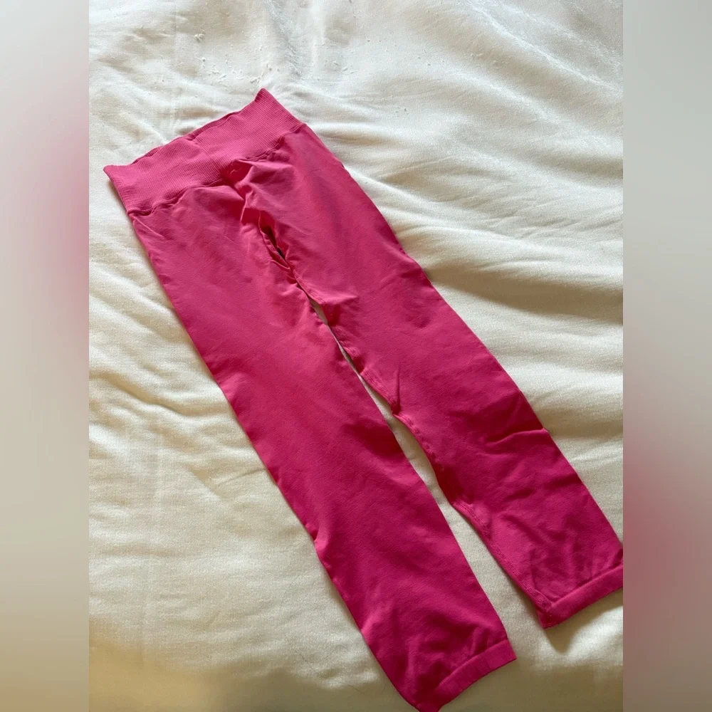 Free People Movement Pink Leggings Size M/L